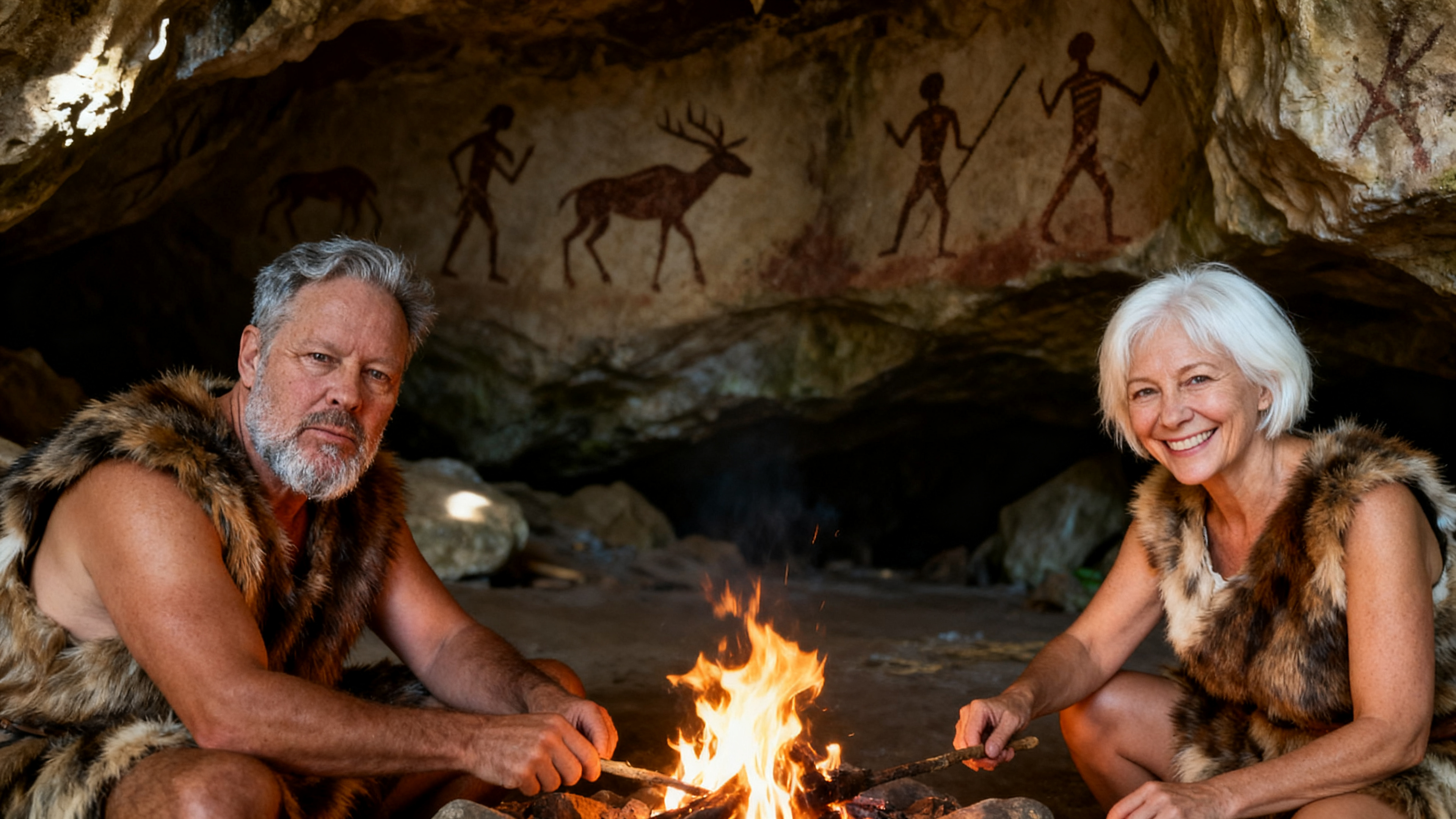 JP and Jill in prehistoric times